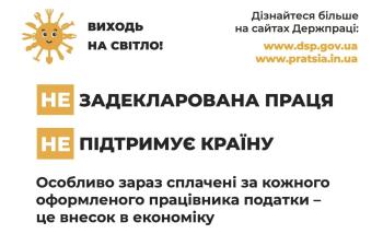 «Задекларована праця підтримує країну» (ВІДЕО)